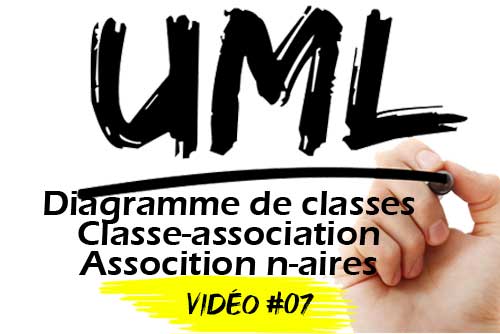 Diagramme de classes - Classe-association et association n-aire