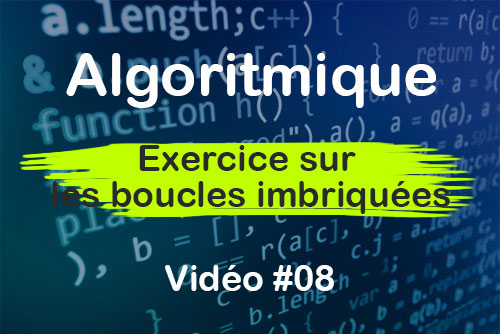 Exercice sur les boucles imbriquées