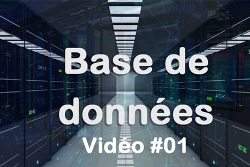 Concept de base du modèle conceptuel des données