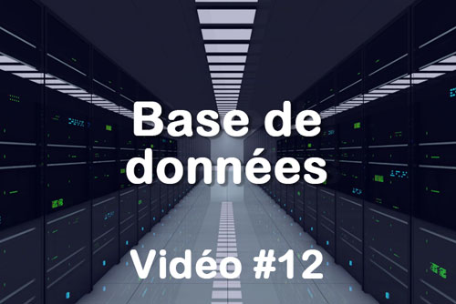 Cours intensif en conception de base de données