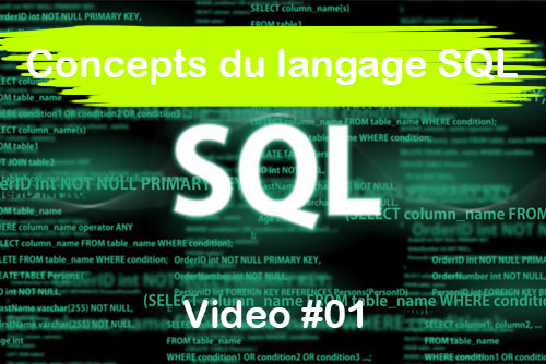 Concepts de base du langage SQL