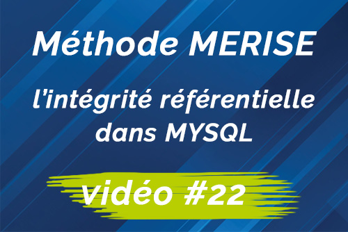 Merise, Intégrité référentielle dans MySQL